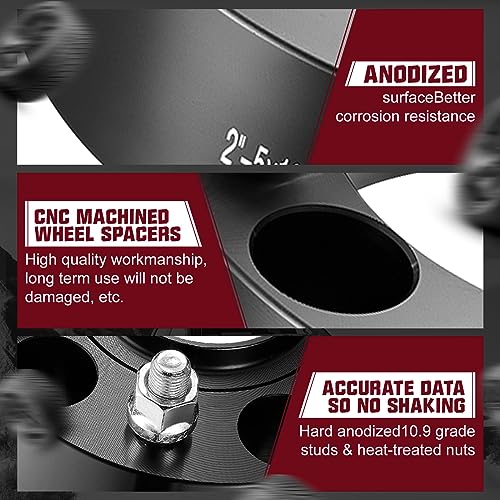 BDFHYK 5x139.7mm Wheel Spacers 2 Inch 5x5.5 Spacers for Dodge Ram 1500 - size: 2 inch 5x5.5", style: Ford