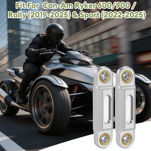 Sway Bar End Links for Can-Am Ryker 600/900/Rally Sport 2019-2025 - color: Chrome B