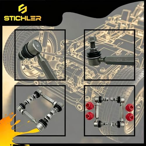 4.52-5.90'' 115-150 M10 Front Universal Heavy Duty(HD) Adjustable Sway Bar Links Kit Replace OEM, Fit Most Cars Trucks SUVs Off-Road Vehicles Racing Specialty Use - size: 115-150 M10 Front