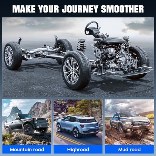 Front w/Coil Strut & Sway Bar Links for Ford Explorer FWD 2011 2012 2013, Struts Shock Spring Absorber Replace for 172620, 172621, K750616, K750617