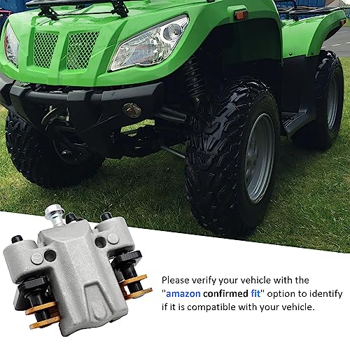 M MATI Front Left or Rear Brake Caliper W/Pads for Arctic Cat ATV 250 300 350 400 400 FIS 425 450 500 500 FIS 550 650 700 1000 Thunder Cat Side by Side Wildcat Trail 700 Wildcat 1000 X 1000 1436-423