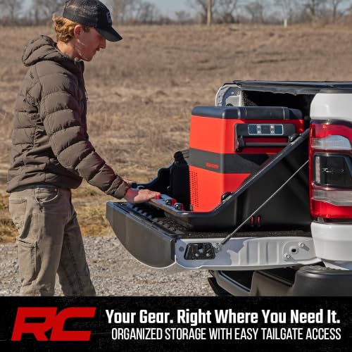 Rough Country Truck Bed Cargo Storage Box - size: 56-Inch Bed Opening | Full Size Bed