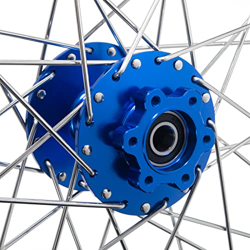 TOFR 16"x1.85" CNC Rear Wheel Hub Rim Set for Surron Light Bee X/S - color: Blue, size: 16" Rear