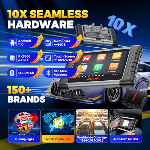 Autel MaxiCOM MK808BT PRO Bidirectional OBD2 Scanner Car Diagnostic Tool
