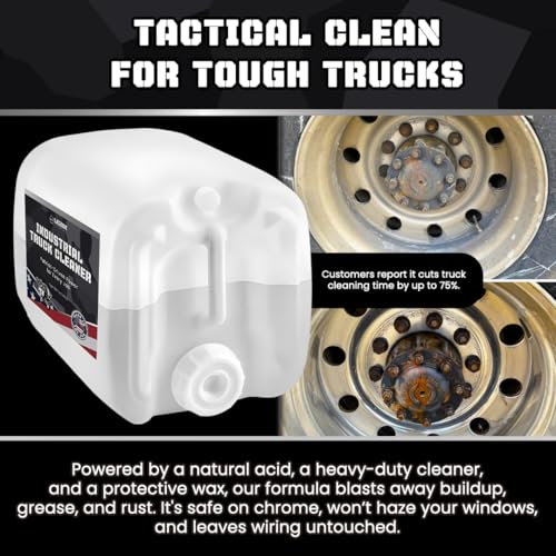 Industrial Truck Cleaner – Tough on Road Grime, Gentle on People and Equipment, 5-Gallon Bucket - size: 640 Fl Oz (Pack of 1)