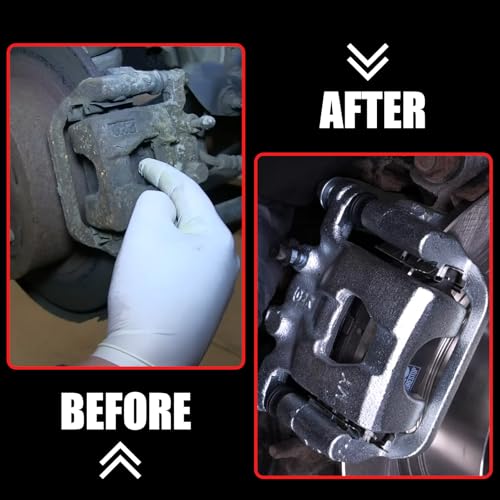 2pcs Rear Disc Brake Calipers Assembly with Bracket Replaces 19B2780 - size: 19B2780+19B2781