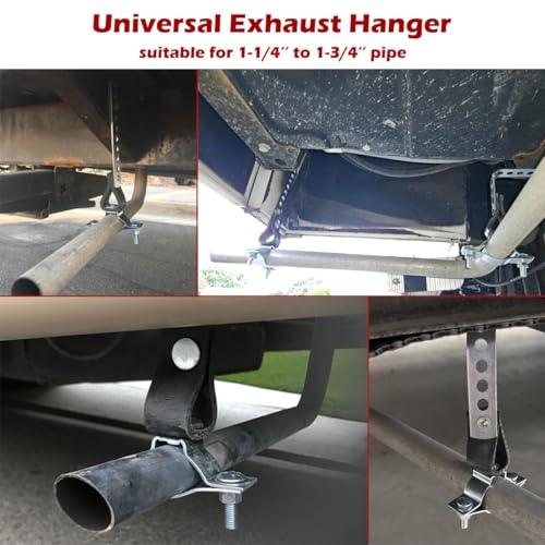 1 Pack RV Generator Exhaust Hanger Swivel Generator tailpipe bracket
