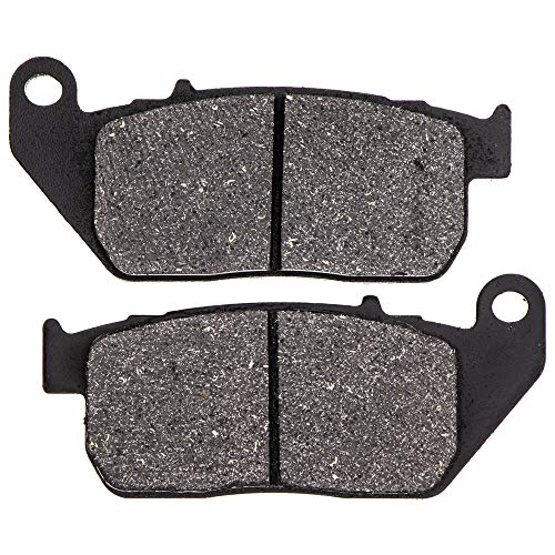 NICHE Front Brake Pad Set for Harley-Davidson 42831-04A Semi-Metallic - size: 1 Set (1 Wheel)