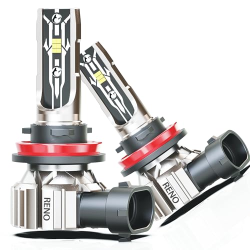 RENO H11 Fog Bulbs, Fanless Powersports ATV UTV Fog Light - size: H8