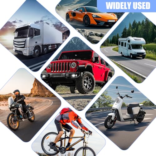 40PCS Car Valve Stem Puller and Installer, Includes 4 Way Double and Single Head Tire Valve Core Remover Tool Kit, 5PCS TR412 TR413 TR414 Snap-in Stem, Universal for Most Vehicles