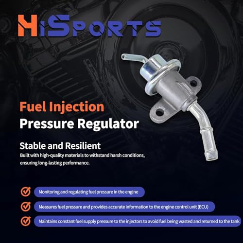 HiSport 16740-MBW-J32 연료 주입 압력 조절기 16740MBWJ32 - size: HSFPRBW532