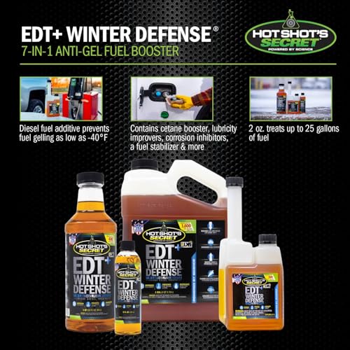 Hot Shot's Secret EDT+ Winter Defense Fuel Additive, 16 oz - size: 16 Fl. Oz.