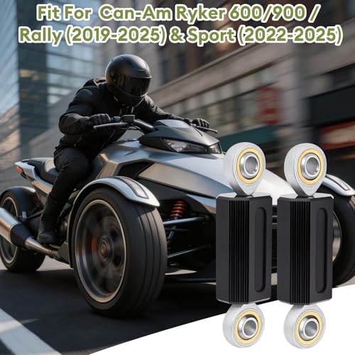 Sway Bar End Links for Can-Am Ryker 600/900/Rally Sport 2019-2025 - color: Black A