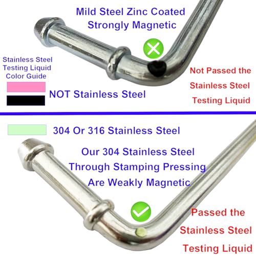 16PCS Exhaust Hanger 304 Stainless Steel 3/8"(10MM) Rod Rubber Hanger Set - size: 16PCS 304 Stainless Steel Hanger Rod With Rubber