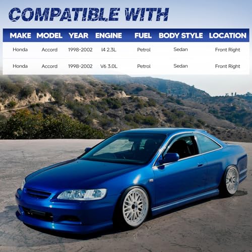 741-767 Front Passenger Right Side Power Window Regulator with Motor Assembly Fit for Honda Accord 1998-2002 - size: 741-767