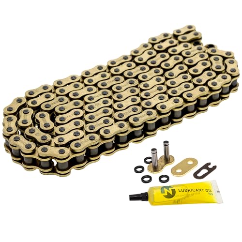 NICHE Drive Sprocket Chain Combo for Kawasaki KLX140 Front 14 Rear 50 Tooth 428 X-Ring 122 Links - size: X-Ring Chain