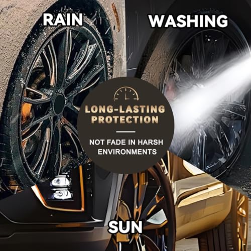 Matte Black Rim Touch Up Paint, Efficient Wheel Paint Pen for Metal, Also Match Flat Black, Quick and Easy Repair Curb Rash, Car, Faucet and More, Universal and Color Accurate, Long lasting - color: Universal Matte Black