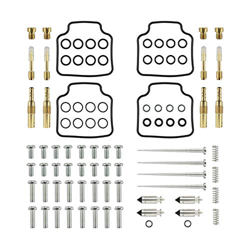 Carburetor Repair Kit Fit for Honda Cb750 Nighthawk 750 1991-2003, 4Pcs - size: Fit for Honda Cb750