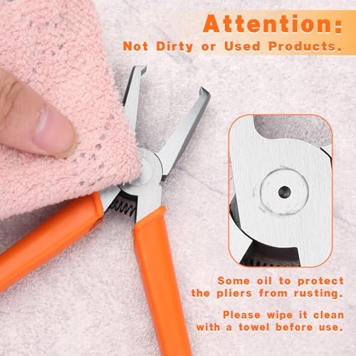 Engineer Tip Cutter with 90 Degree Ultra-Sharp Blade, Transverse End Cutter with 6mm Flush Jaw Long Nose End Cutting Plier Nipper End Cutter for Precision Plastic Model, SMT/SMD Chips - style: 0.24"