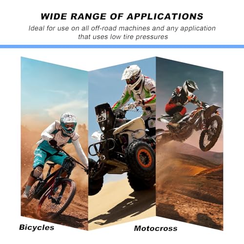 KVAEY Motorcycle Wheel Rim Lock, 1.6" Tire Clamp Wheel Lock with Molded Rubber Stoppers Prevent Inner Tube Wear, Motorcycle Rim Lock Replacement for Motocross Dual Sport Dirt Bike (1.6", 2PCS) - size: 2 PCS, style: 1.6"
