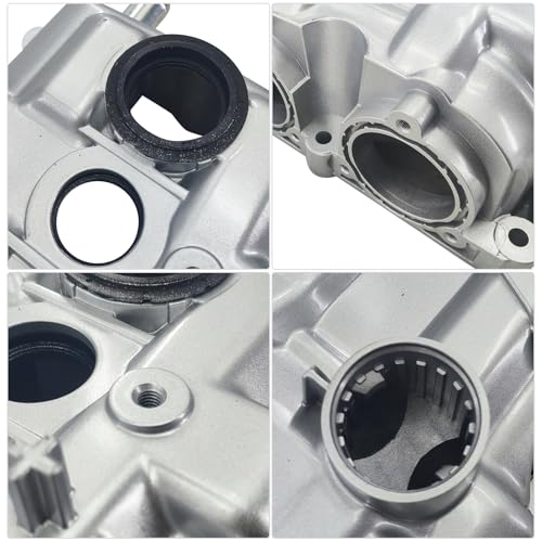 05184069AN Aluminum Valve Covers Compatible with 2011-2022 Chrysler 300 2013-2018 Ram 1500 3.6L 3.2L Replace 05184068AN - color: Silver