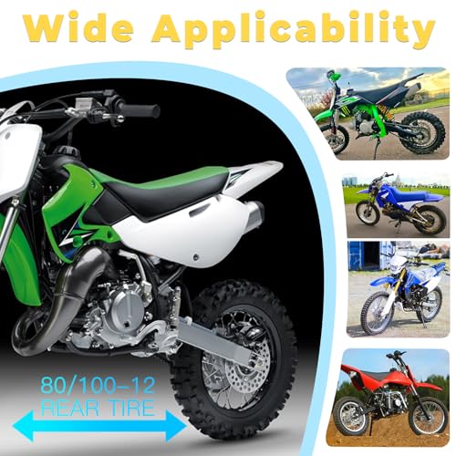 80/100-12 Dirt Bike Tire,3.00-12 Dirt Bike Tire & Inner Tube Set