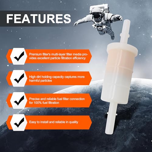 879885Q in-line Fuel filter Compatible with Mercury Mariner Outboard