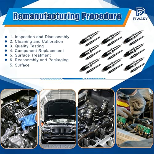 0445120050 0986435562 6Pcs Diesel Injectors W/Tube For Ram 2500 3500 6.7L