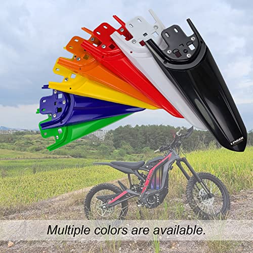 2nd Generation Modified Longer Rear Fender Fit to Sur-Ron Light Bee X And S. Streamlined Long Dirt Pit Mudguards Tail Guard for SURRON