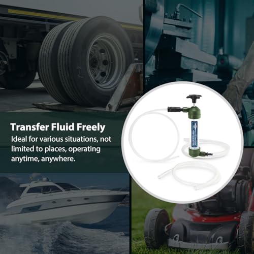 FIRSTINFO Taiwan Multi-Use Siphon Oil Fuel Transfer Pump