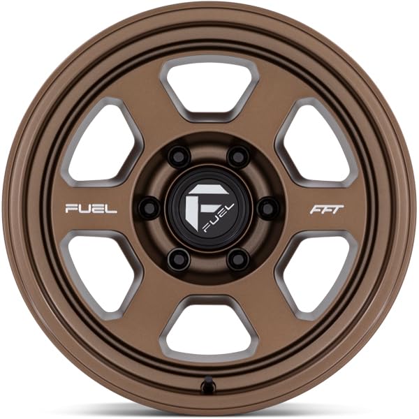 Fuel 1PC D860 18X8.5 6X5.5 M-BRNZ -10MM - FC860ZX18856810N - color: MATTE BRONZE, size: 18X8.5, 6X5.5, 4.36, -10mm