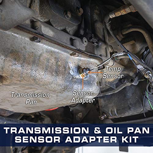 GlowShift Transmission Pan & Oil Pan Temperature Sensor Thread Adapter