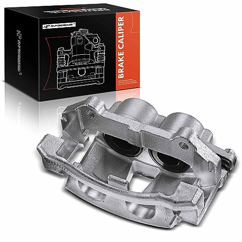 A-Premium Front Left Driver Disc Brake Caliper with Bracket - style: Front Driver Side