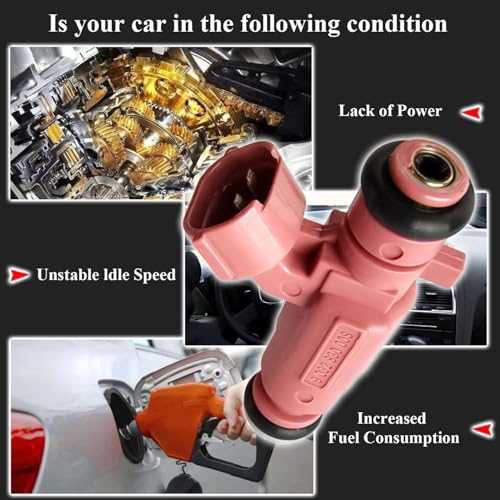 FJ989 Engine Fuel Injector Kits Fit for Hyundai Accent L4 1.6L 2006-2011