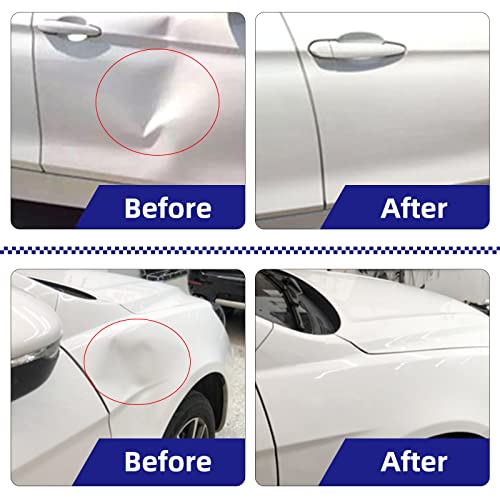 35PCS Paintless Dent Repair Tools Dent Puller Kit Dent Removal Slide Hammer Glue Sticks Reverse Hammer Glue Tabs for Car Hail Damage Repair - color: Repair Kit C