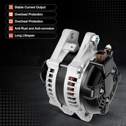 New Alternator 11196 Replacement for Lexus 150 Amp 12V High Output - size: 11196