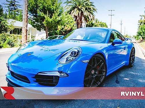 Avery Dennison SW900 667-O Gloss Intense Blue Supreme Wrapping Film Vinyl Vehicle Car Wrap Sheet Roll - (12" x 60" w/Application Card) - color: Gloss Intense Blue, size: 1ft x 5ft
