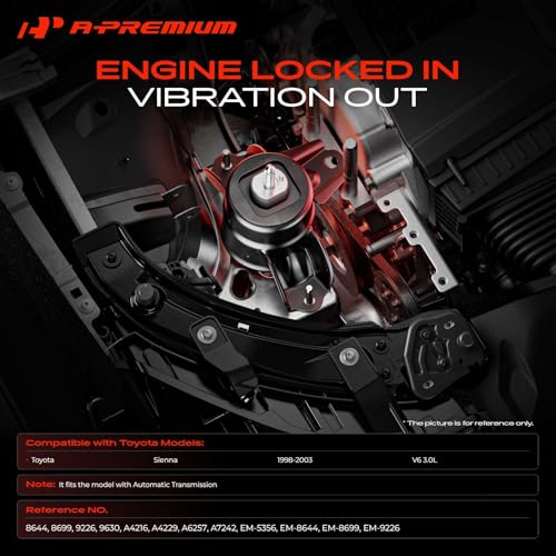 A-Premium Engine Motor and Transmission Mount Kit, with Torque Strut Mount