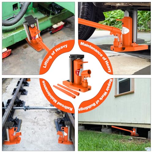 YATOINTO Toe Jack 2.5 Ton/5 Ton, Hydraulic Jack, Floor Jack Seal Kit for Construction Landscaping Farm Projects