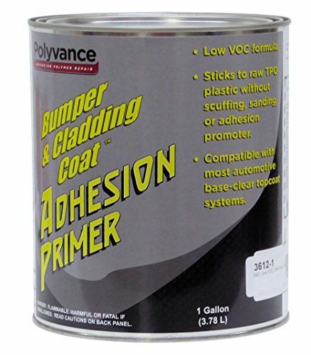 Polyvance Bumper and Cladding Adhesion Primer, Low VOC, Dark Gray, Gallon