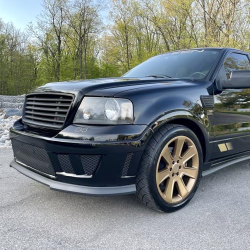 for 2004-2008 Ford F150 Headlights Assembly Black Pair - color: B-Black Housing Clear Reflector