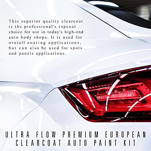 Restoration Shop Ultra Flow Premium European Clearcoat, Quart Kit - size: Quart