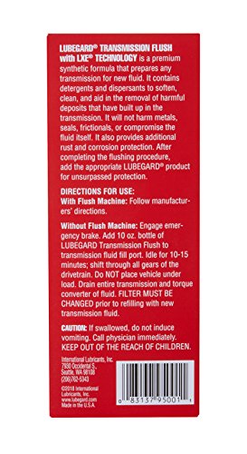 Lubegard 95001 Transmission Flush, 10 oz.