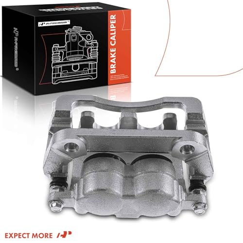 A-Premium Rear Right Passenger Disc Brake Caliper with Bracket - style: Rear Passenger