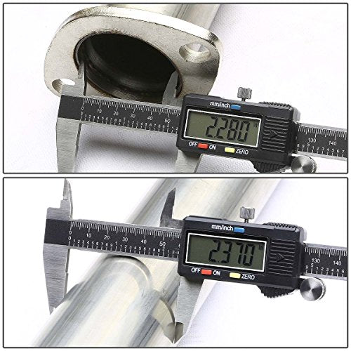 Auto Dynasty 4" Rolled Catback Exhaust System For 00-05 Mitsubishi Eclipse - color: Rolled Tip