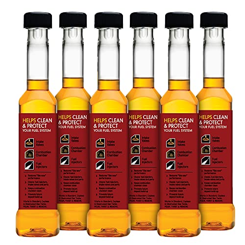 Gumout 510019-6PK Fuel Injector Cleaner, 6 oz. (Pack of 6) - size: 6 Fl Oz (Pack of 6), style: Fuel Injector Cleaner