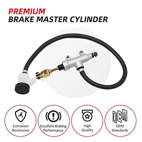 Rear Brake Master Cylinder for 2011-Up Polaris Sportsman 400 450 500 570 800 ETX Hawkeye,OEM# 1911688 1912301