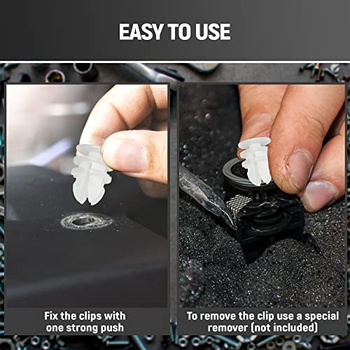 20pc Frunk Apron Trim Retainer Clips 1092696-00-B Replacement for Tesla 3 Y - style: 109269600B