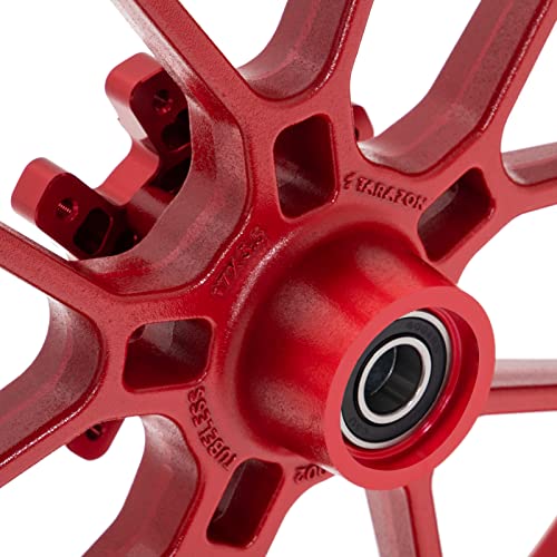 TOFR 17" Front Wheel Rim for Honda CR125 CR250 02-07 CRF250R CRF450R 04-24 - color: Red, size: Front 04-24