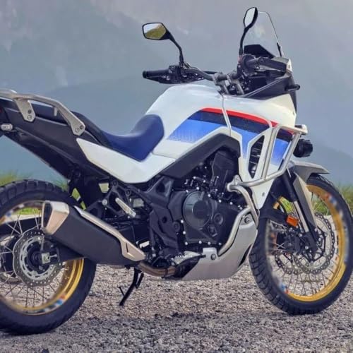 for XL750 TRANSALP XL 750 Transalp 2023 2024 2025 2026 Accessories Motorcycle Crash Bar Engine Cover Frame Bumper Engine Protector Upper and Lower Bumper Set (Black Set)